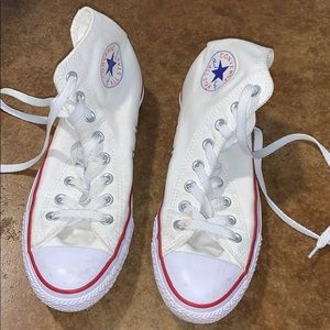White High top Converse